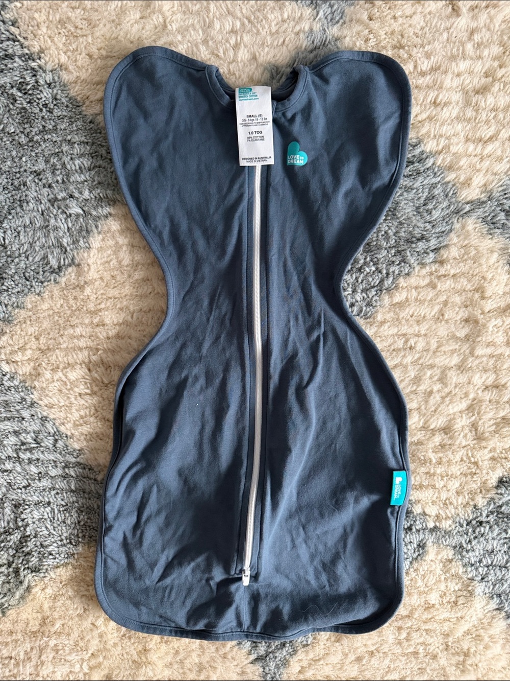 Love to Dream Swaddle Sack in Slate Navy